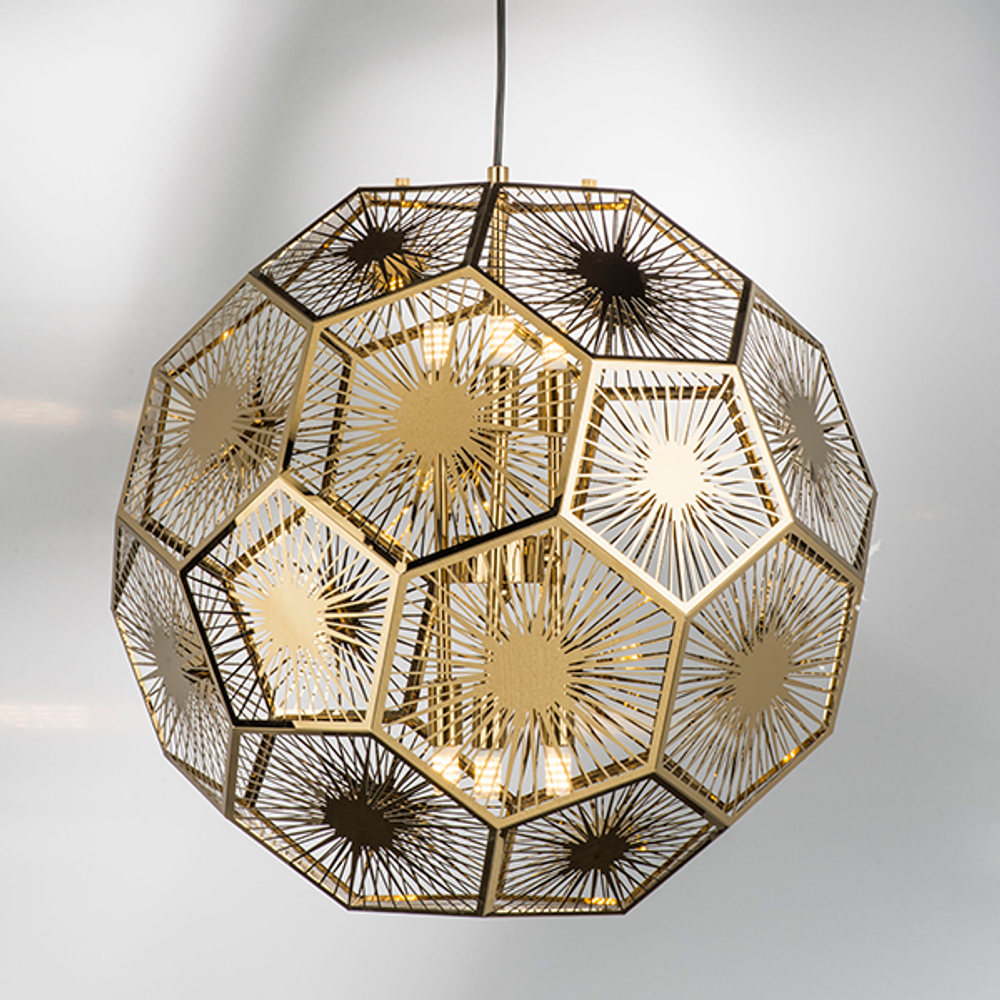 724262 Люстра FERMO 6х40W G9 ЗОЛОТО