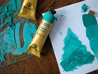 Изумрудный цвет в живописи