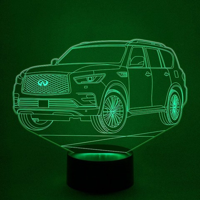 Светильник "Автомобиль Infiniti_QX80" (Инфинити)