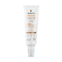 Sesderma REPASKIN SILK TOUCH COLOR SPF 50 | Cолнцезащитное средство для лица с тонирующим эффектом, 50 мл