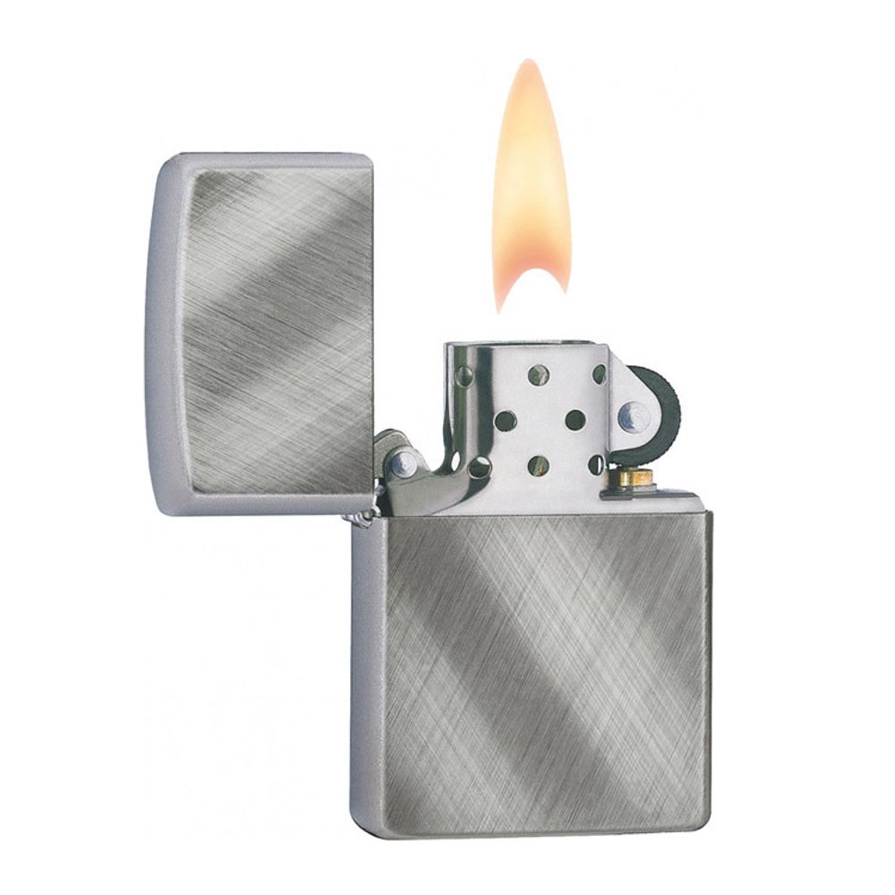 Зажигалка ZIPPO Diagonal Weave латунь с покрытием (28182)