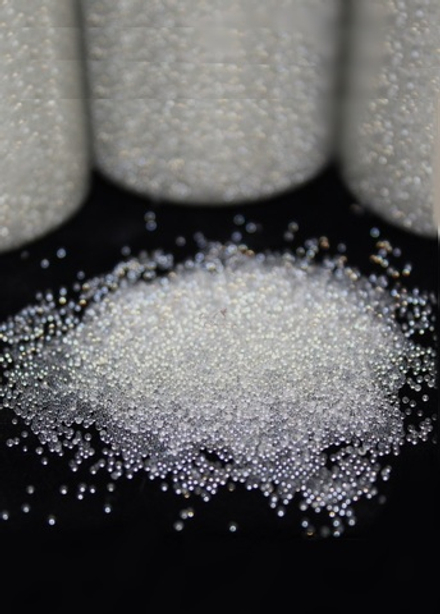 Гранулят стеклянный мелкий 1-1,7 мм, 400 г