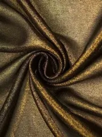 Ткань Шифон-твист металлик 70 г/м2, 100% пэ, ш. 150 см, золото