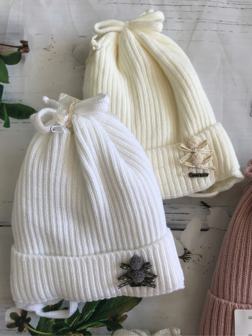 Шапка на завязках "FEZA"