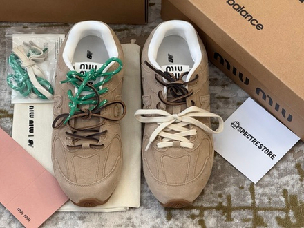 New Balance x Miu Miu 530 SL Light Brown