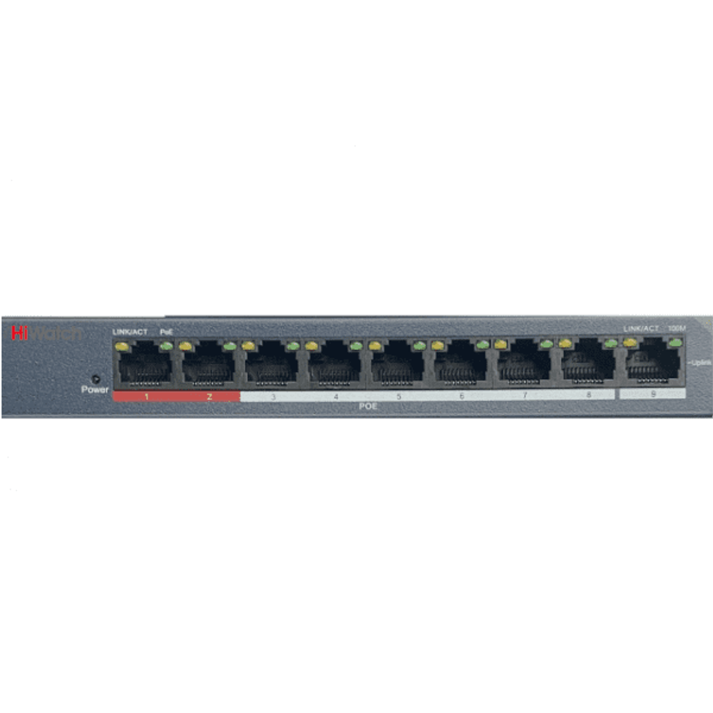 DS-S908P(B) Коммутатор с питанием PoE