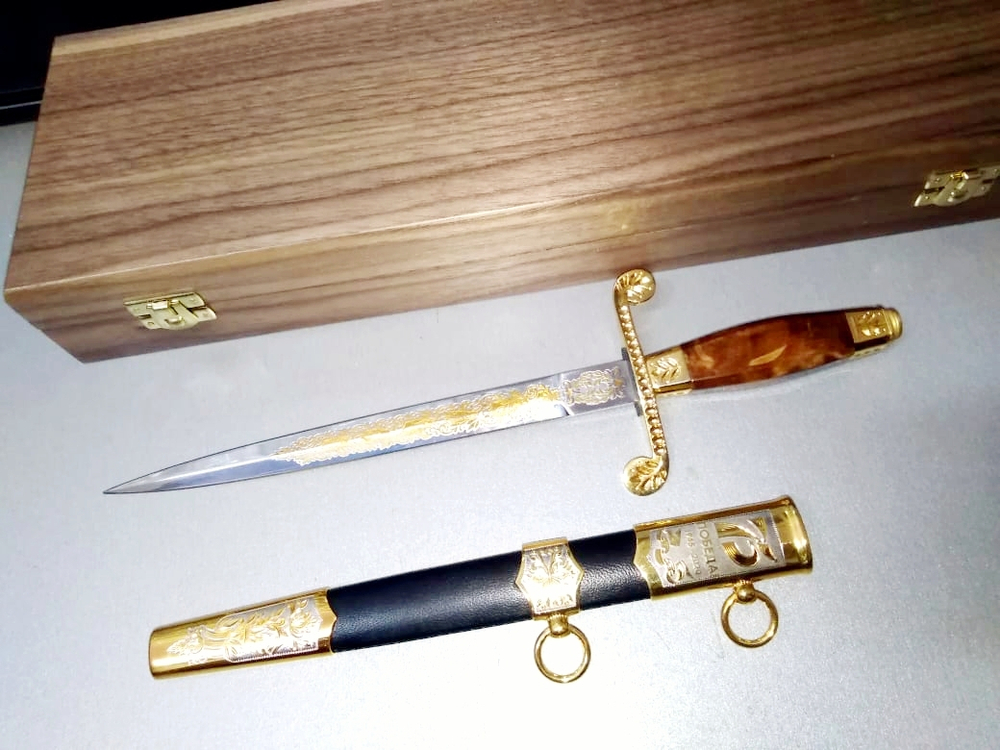 Кортик сувенирный "Офицерский 75 лет Победы"