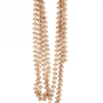 Бусы на ёлку 2,0 м «Жемчуг» 0,68 см, Шампань