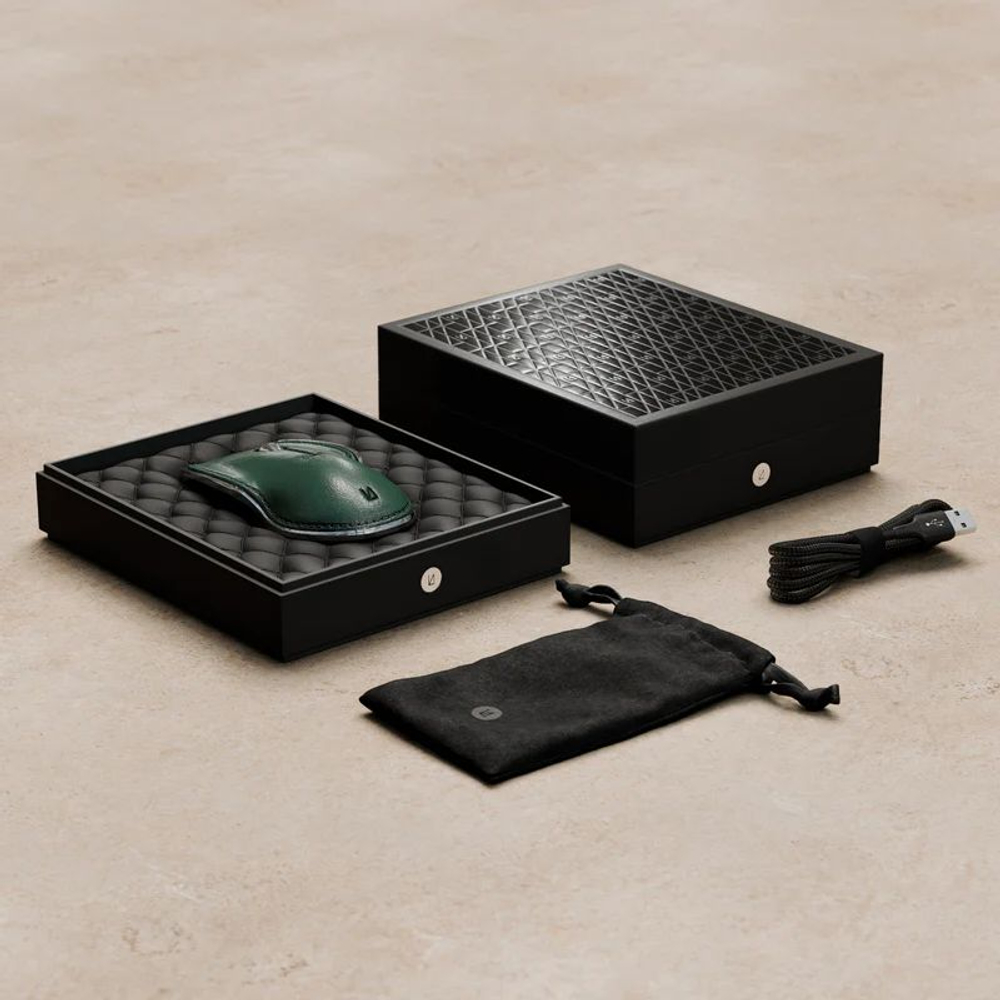 Lunar Artefacts Компьютерная мышь Pointer Instrument British Racing Green