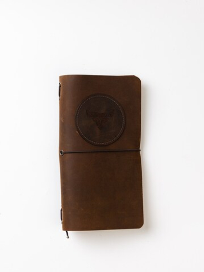 Блокнот Тревелер из кожи Бык