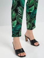 Брюки домашние широкие на резинке