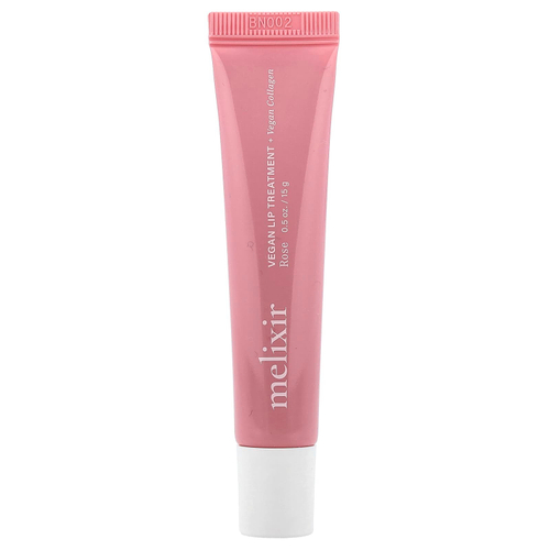 Melixir, веганское средство для губ, веганский коллаген, 2 розы, 15 г (0,5 унции)