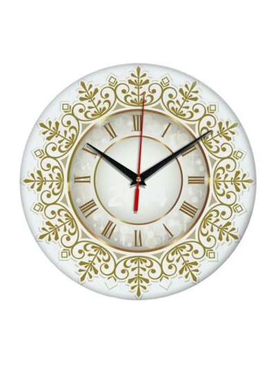 Настенные часы "Снежинка" Декор для дома, подарок