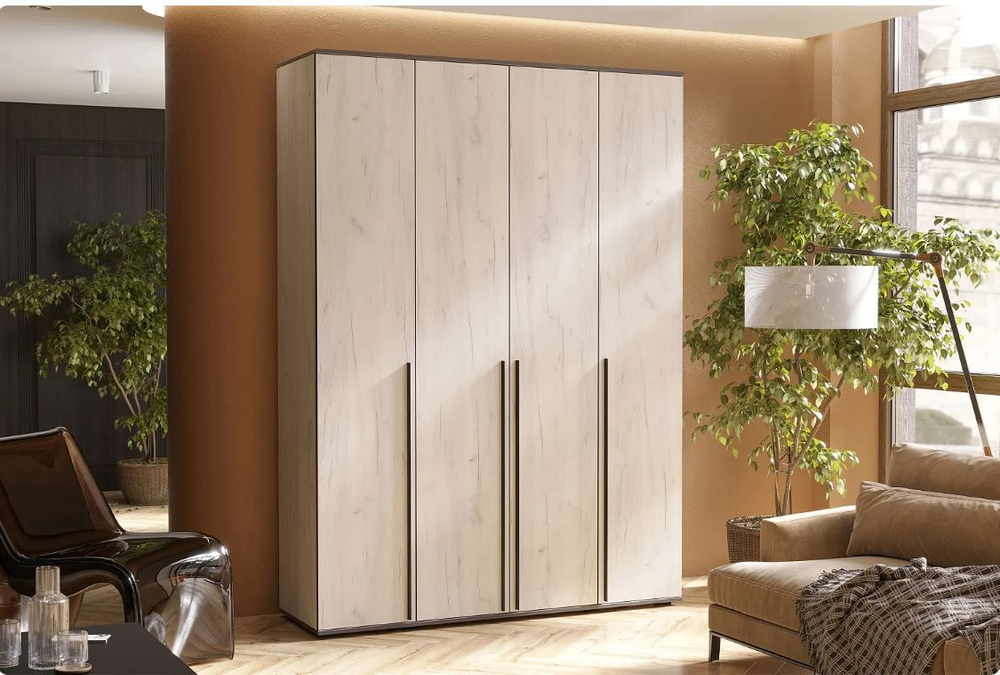 Шкаф 2-х створчатый Норд 800 дуб крафт