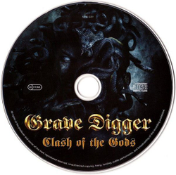 GRAVE DIGGER - Clash of the Gods, музыкальный компакт диск, Napalm Records