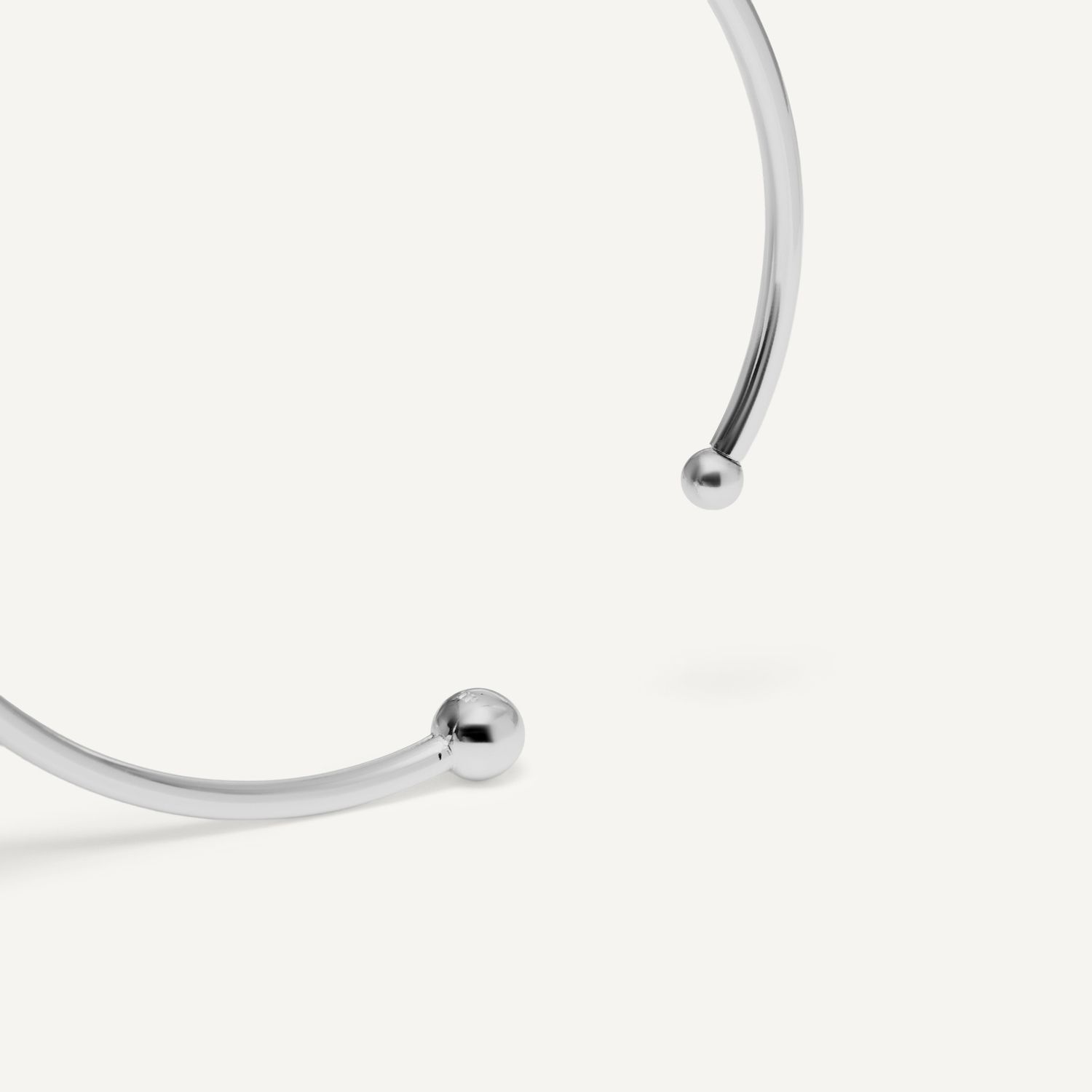 Колье Silver Necklace With Silver Heart