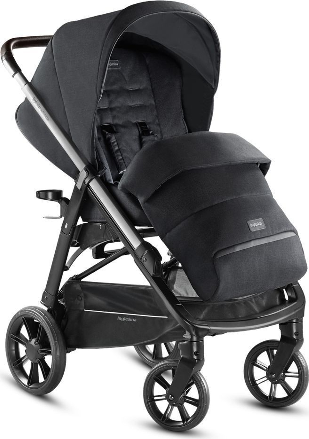 Детская коляска Inglesina Aptica System Quattro 4 в 1 (черный)