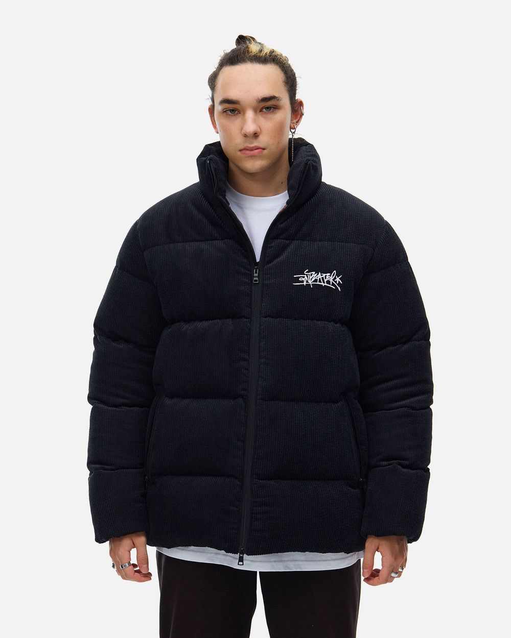 Пуховик Anteater AW25 Downjacket Velvet черный