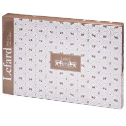 БЛЮДО ОВАЛЬНОЕ LEFARD "CHARM" 30,5*21*3 СМ (С ЗОЛОТОЙ ЛИНИЕЙ)