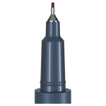 Маркер перманентный двухсторонний Berlingo "Multiline PE55" красный, пулевидный, 0,5/1мм