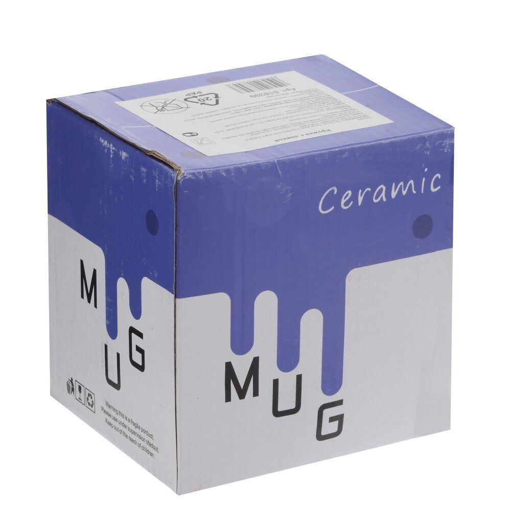 GAEM Кружка с крышкой и ложкой, 470 мл, L13,5 W10 H15 см