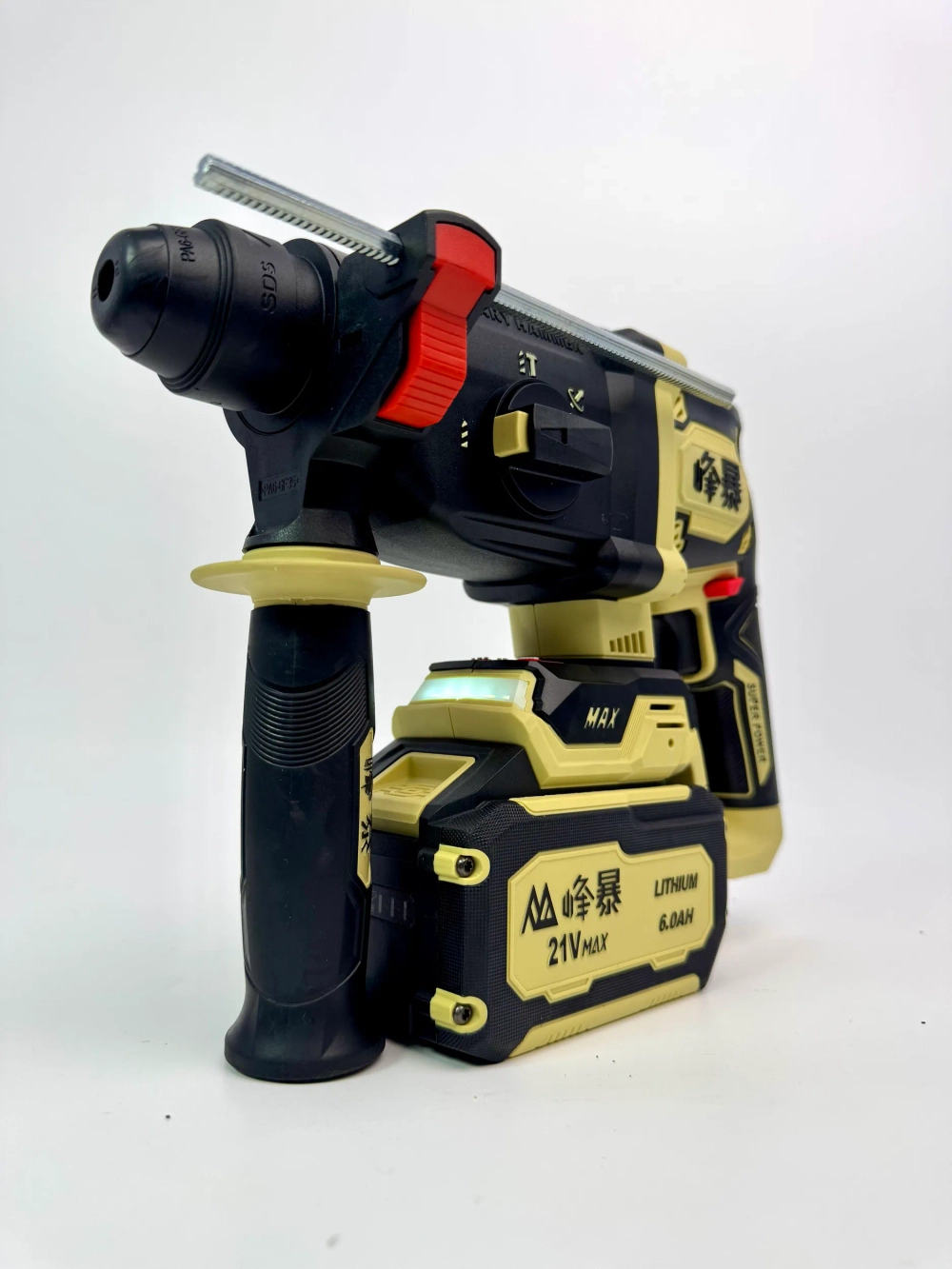 Набор аккумуляторного инструмента 4 в 1 FB-4x1(703): Дрель-шуруповерт, Гайковерт, Перфоратор, УШМ (Болгарка) в кейсе