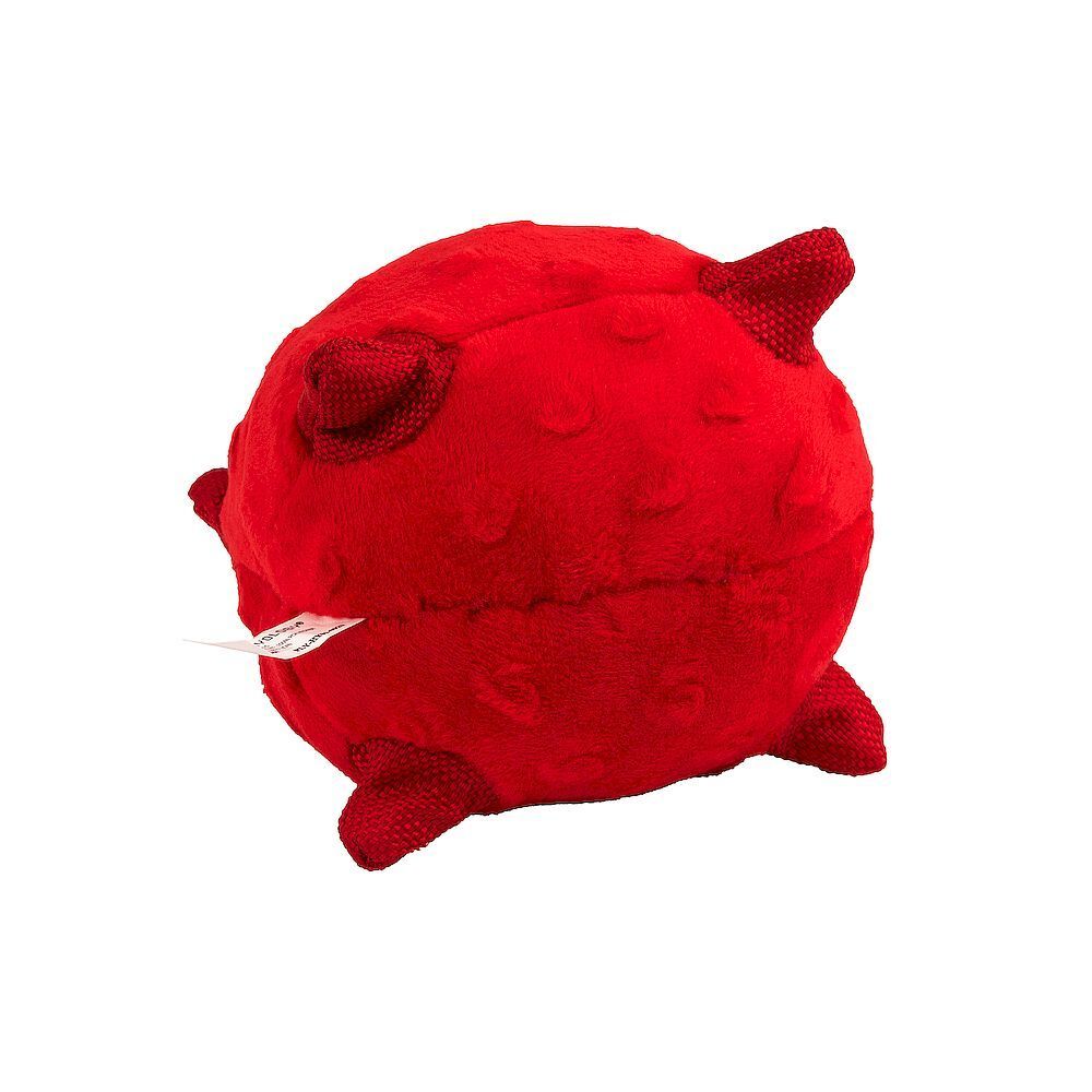 Игрушка для щенков Playology PUPPY SENSORY BALL 11 см сенсорный плюшевый мяч с ароматом говядины, кр Игрушка для щенков Playology PUPPY SENSORY BALL 11 см сенсорный плюшевый мяч с ароматом говядины, кр