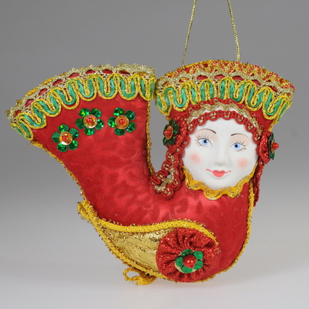 Ёлочная игрушка Птица Гамаюн