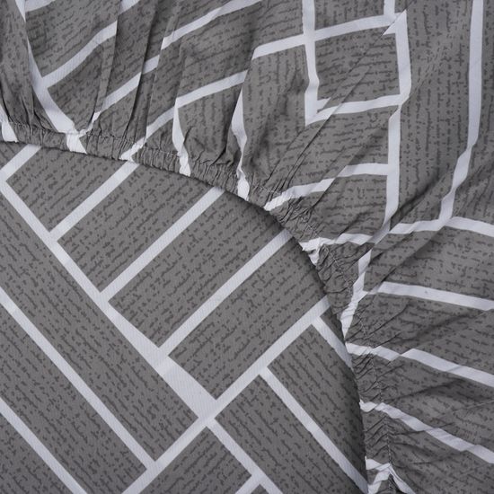 КПБ  Армель, Евро, 50х70, простыня 200х200х30 . DOMTEKC