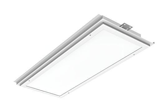 Светильник AL170 VARTON для реечного потолка 680×300 27Вт 4000 K IP54 опал скрытый стык Омега/S (Албес), С БАП 1ч