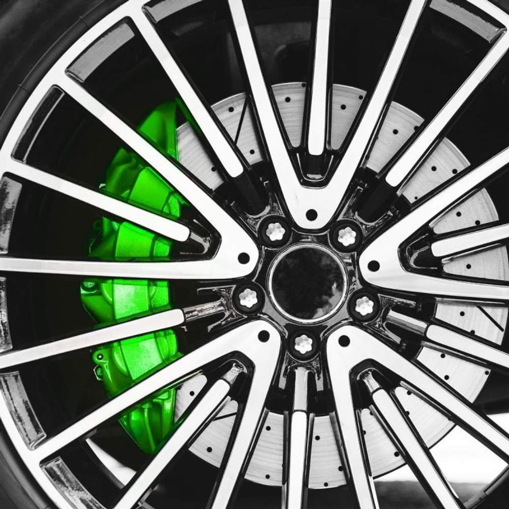 СПРЕЙ ДЛЯ СУППОРТА К2 CALIPER ЯРКО-ЗЕЛЕНЫЙ 400МЛ