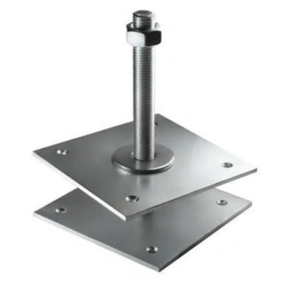 Анкер регулировочный под сруб  150х150х6 d-20мм