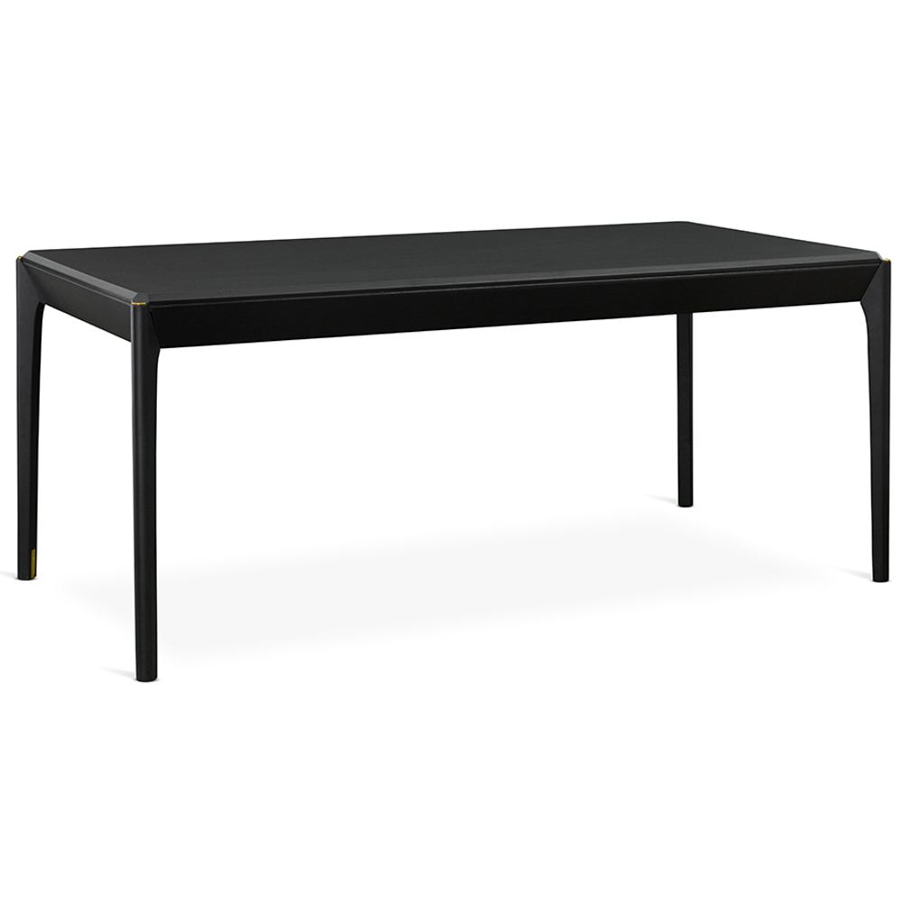 Стол обеденный aska, 85х180 см, черный