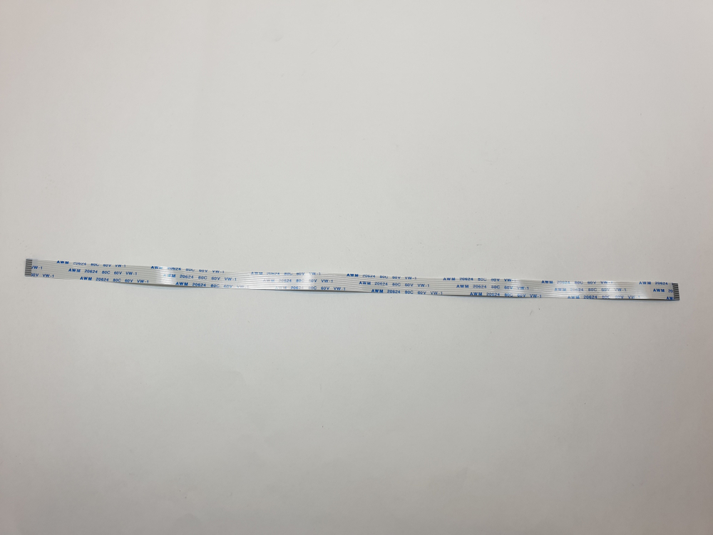 Шлейф 15 pin, 30 см, шаг 0.5 мм FFC, прямой А