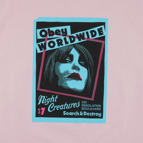 Футболка мужская Obey Night Creatures артикул:165262717 - купить в магазине Дайс
