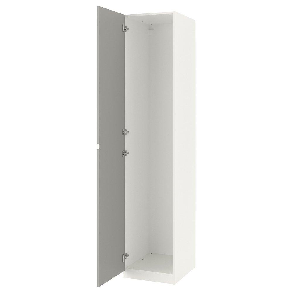 Пенал PAX IKEA с 1 дверью 50x38x236 cm 50*38*236 см, Белый   Фиеста