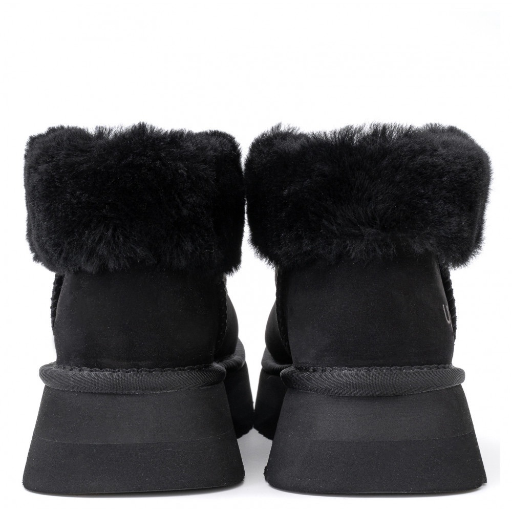 UGG Funkette Platform Boots Black