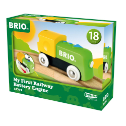 BRIO 33705 «Мой первый поезд, локомотив на батарейках» 33705 — фото 1