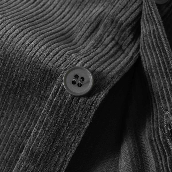 Рубашка Velvet Button угольная - фото 6