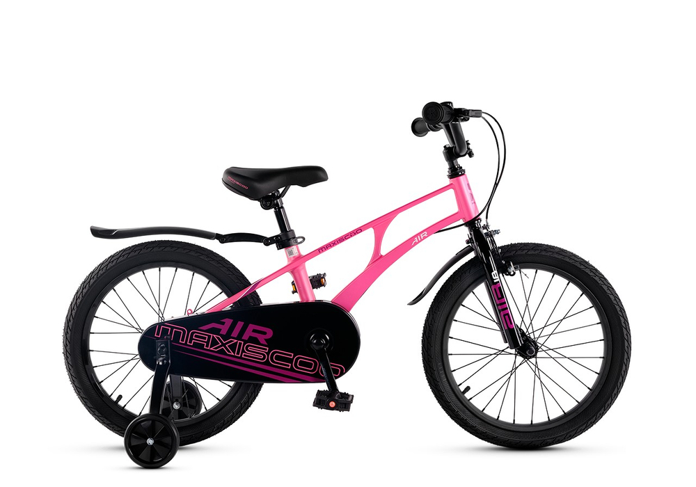Велосипед 18" Maxiscoo AIR Стандарт Розовый Сапфир (2025)