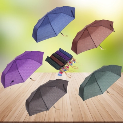 Зонт женский полуавтомат «Флора», цвет микс, 8 спиц, d-100см, длина в слож. виде 30см