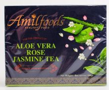 Черный чай с алоэ вера, лепестками розы и жасмином Amil healthy food, 100 г
