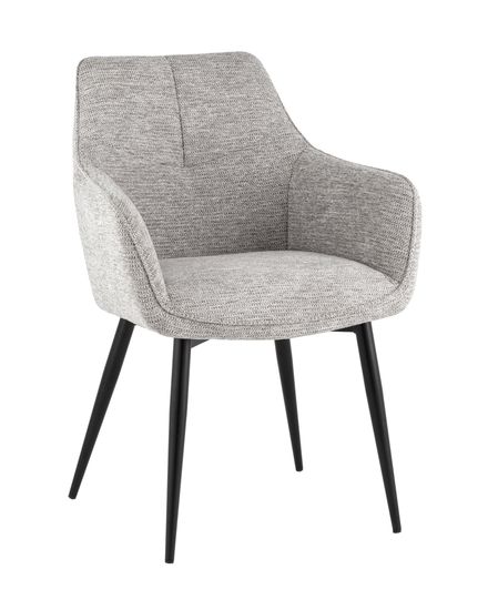 Стул обеденный Adam рогожка светло-серый