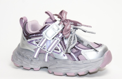 Кроссовки детские демисезонныее Пчёлка Доми арт. 6717-purple