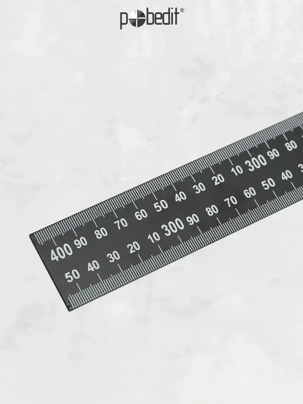 Угольник строительный металлический крашенный 600 х 400 мм Pobedit