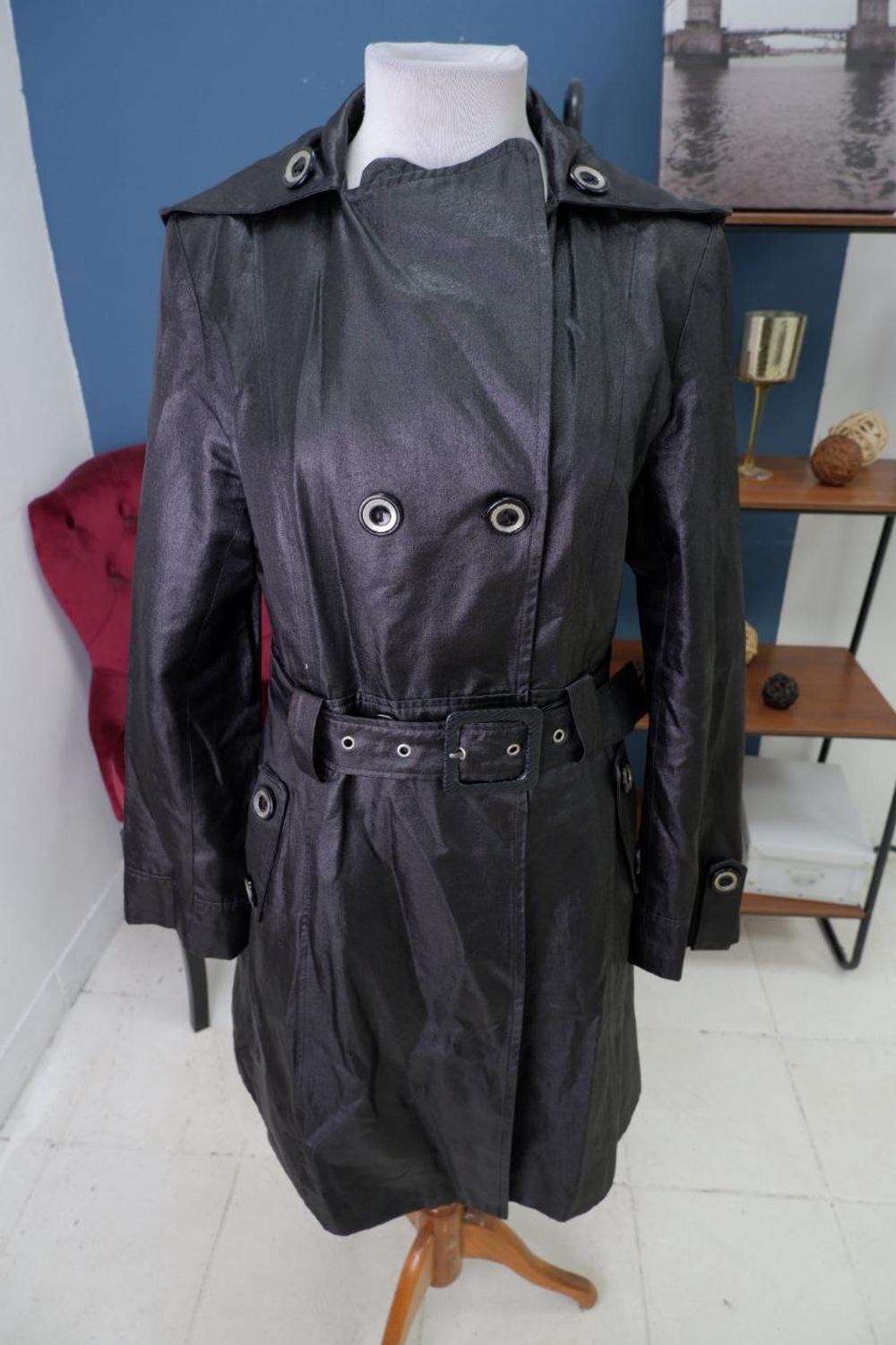 Плащ Eeckey стильный 52 размер