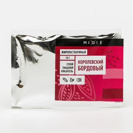 Краситель сухой Mixie Королевский бордовый 10 г