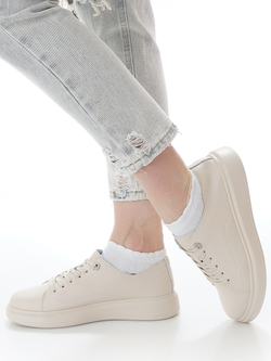 Кеды женские натуральная кожа