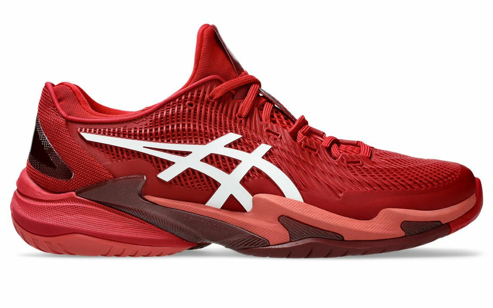 Мужские кроссовки теннисные Asics Court FF 3 Novak - cranberry/white