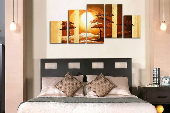 Модульная картина "Полуденный зной"